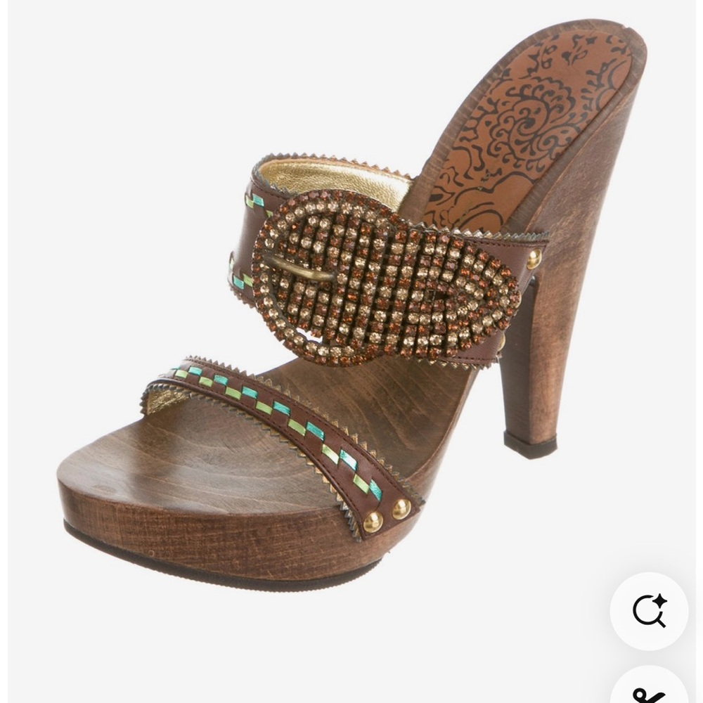 Giuseppe Zanotti crystal embellished sandals 6.5
